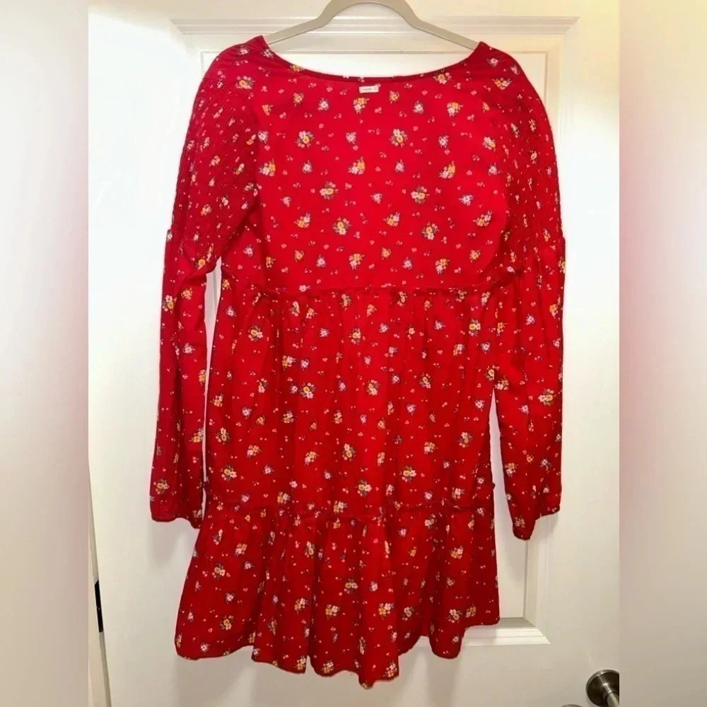 Billabong X Wrangler Long Sleeve Mini Dress. NWOT. Size small. - Picture 6 of 7
